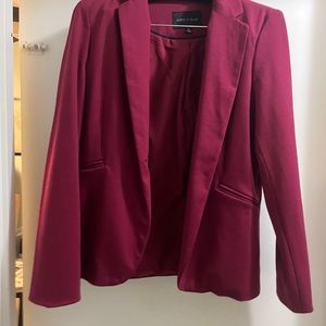 Maroon blazer